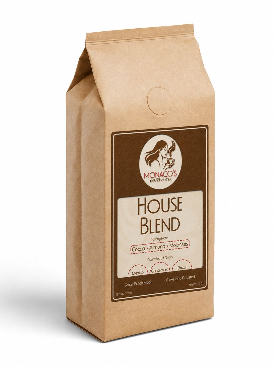 Monaco's Coffee Co House Blend 12oz Bag